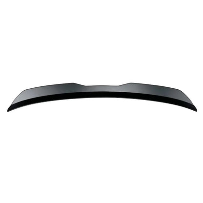 Matte black car spoiler on a white background with 'Matte Black' text.