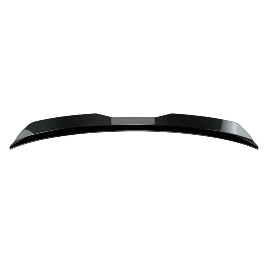 Glossy black car spoiler on a white background with 'Glossy Black' text.