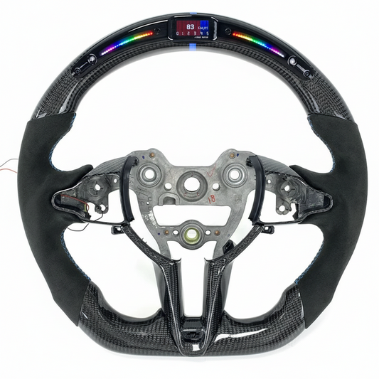 Carbon Steering Wheel with RPM LEDs i20 / i30
