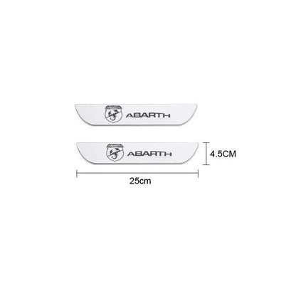 Front and Rear Door LED Sill Plat for Abarth - M-Pure Dynamics