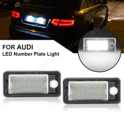 License Plate Light 2pcs Audi A3 A4 A6
