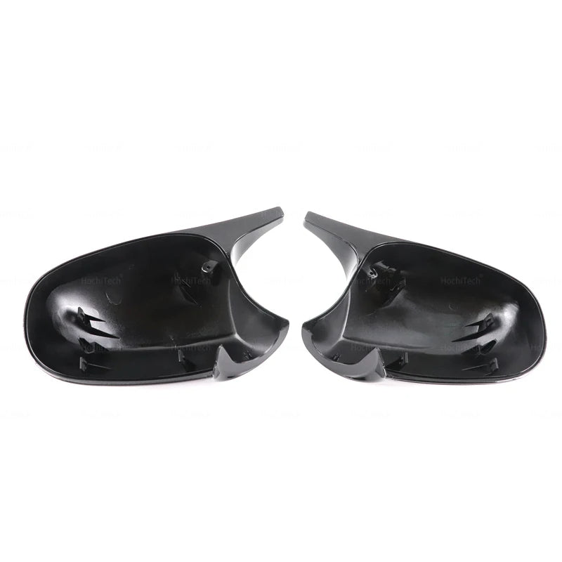 M Style Mirror Cover Caps for BMW Series 1 3 E87 E81 E82 E90 E91 E92 E93 , the photo shows the back of glossy black variant- M-Pure Dynamics