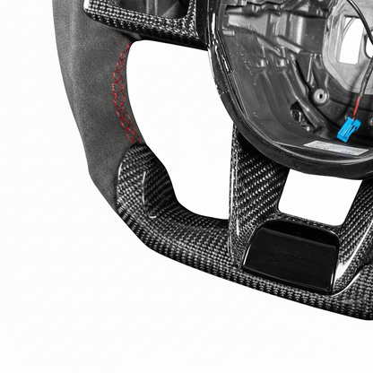 Carbon Steering Wheel with RPM LEDs Mercedes A, W176 C,W205 E,W213 Class