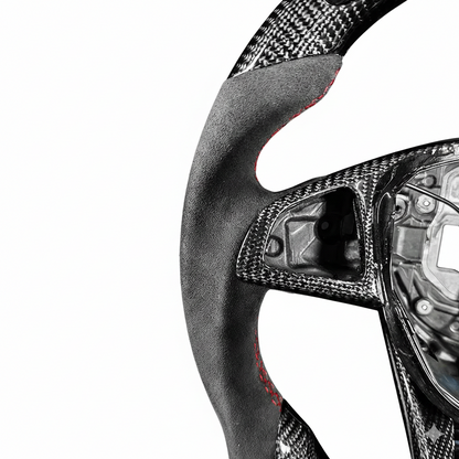 Carbon Steering Wheel with RPM LEDs Mercedes A, W176 C,W205 E,W213 Class