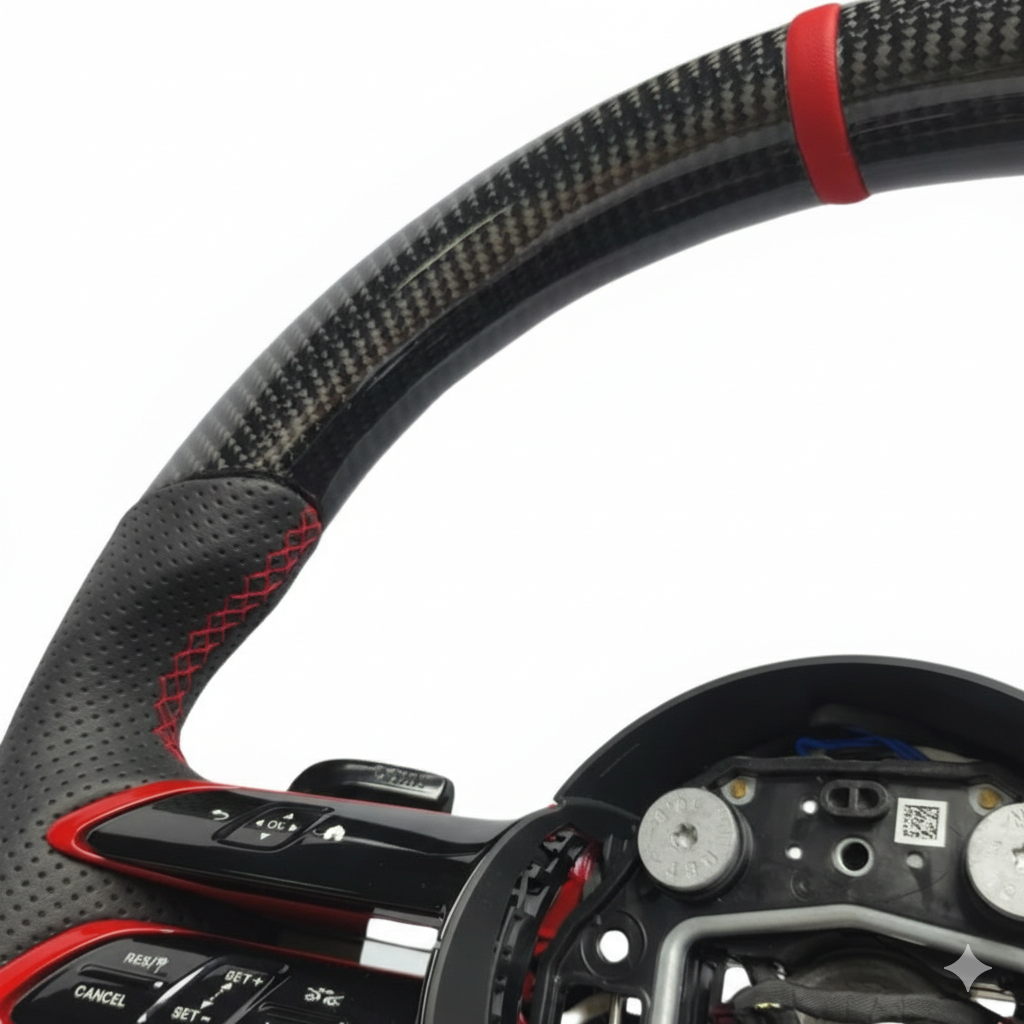 Carbon Steering Wheel Mercedes C,W204/5 E,W212 CLS,W218 G,W463/4 Class