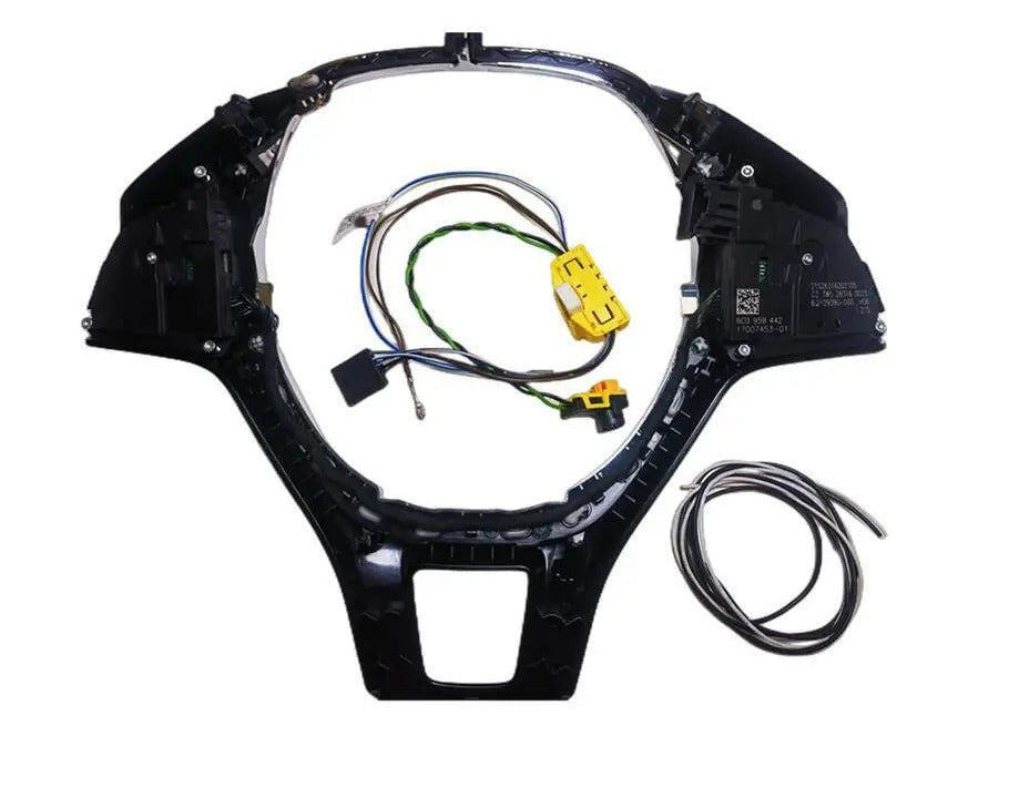 POLO Multifunction Steering Wheel Support OEM:6 c0 959 442 here the photo shows what the kit contains - M-Pure Dynamics