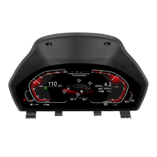 12.3 "1920*720 Car Virtual Cockpit for BMW 3 4 Serie F30 F31 GT-F34 F32 F33 F36 418D, the photo shows the virtual cockpit upclose - M-Pure Dynamics