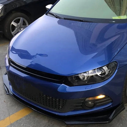 Front Lip Body Kit Volkswagen Scirocco R 2009-2015,, here the photo shows the front lip installed on the car- M-Pure Dynamics