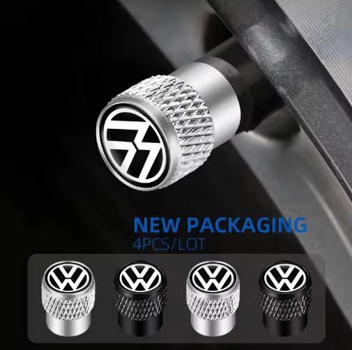Wheel Valve Volkswagen Style 4pz for VW GOLF POLO PASSAT TIGUAN TOURAN TOUAREG JETTA GTI, the photo shows the Wheel valve up close - M-Pure Dynamics