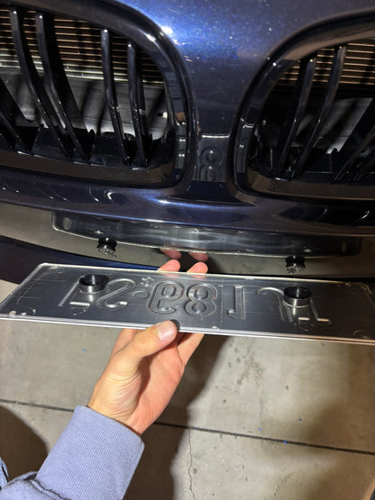 MPure Magnetic number plate holders