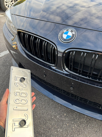 MPure Magnetic number plate holders