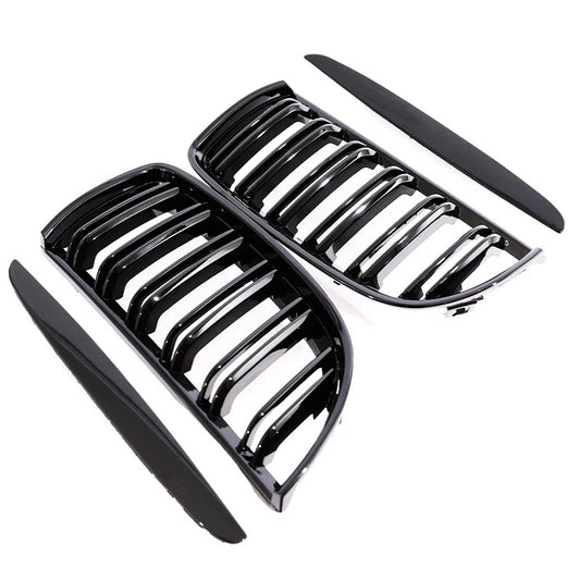 Black Front Grille Bmw 3 Series E90, E91 Pre-LCI