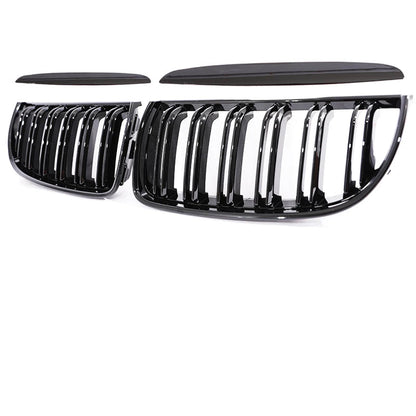 Black Front Grille Bmw 3 Series E90, E91 Pre-LCI